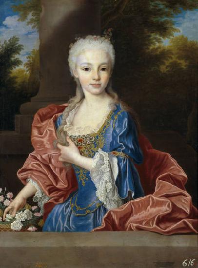 Jean Ranc Portrait of Maria Ana Victoria de Borbon Germany oil painting art